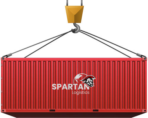 Spartan Logistics Container Red